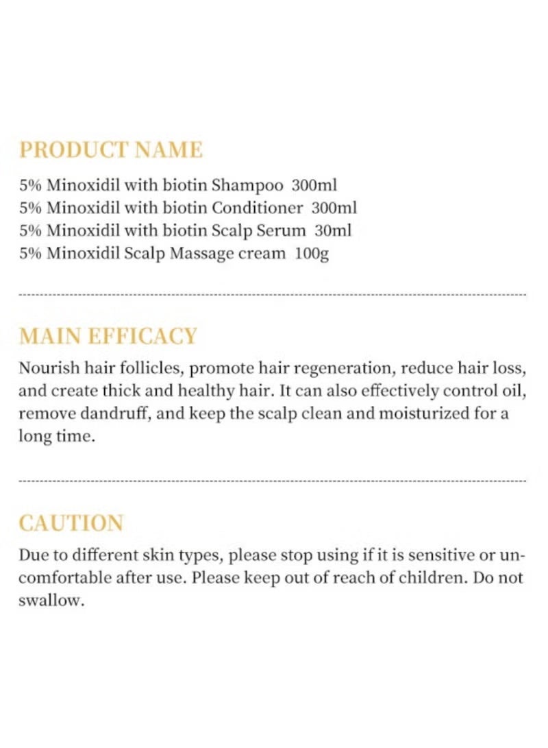 Kormesic عبوة من شامبو مينوكسيديل ٥٪ مضاد لتساقط الشعر، ٣٤٪ أقل تكسرًا + ٤٣٪ ترطيب في ٢٨ يومًا! - Image 4