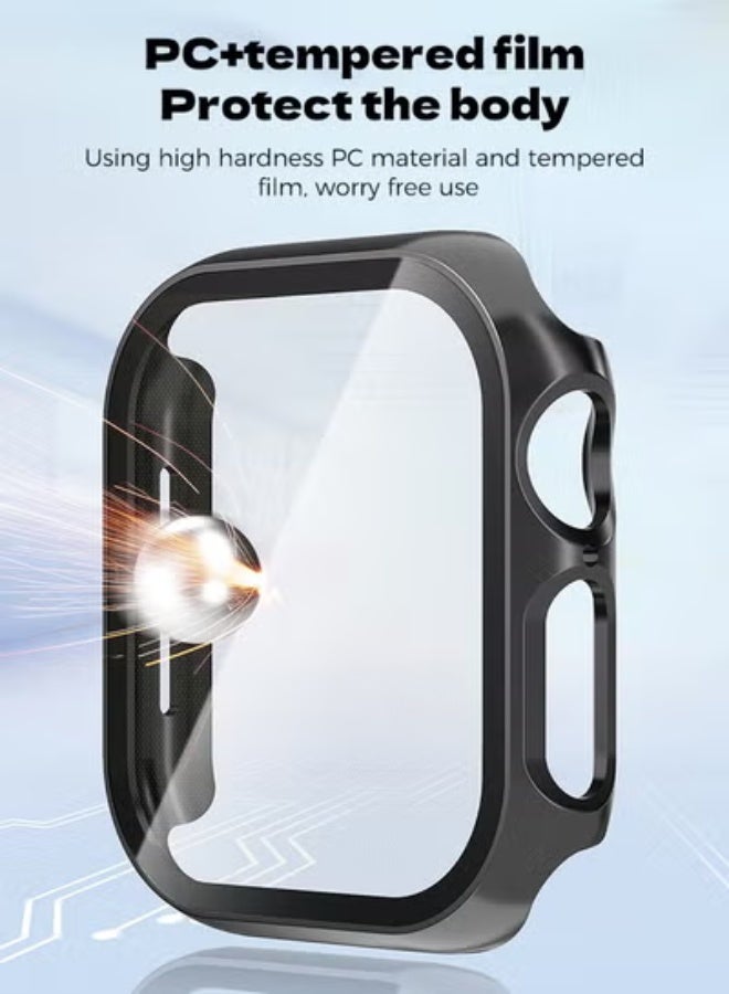 Suitable for S11 Apple Watch case Appleiwatch11, 10 case PC case film integrated Apple Watch case (44mm, 4/5/6/SE1-3 universal) - Image 5
