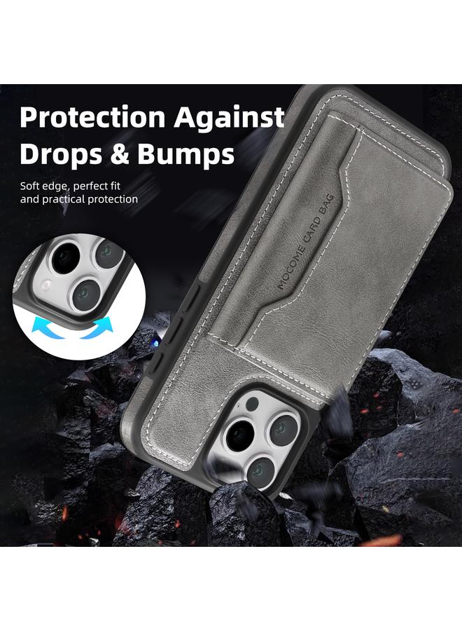 Zaboon Case For iPhone 13 Pro Max Shield Multi-functional MagSafe Card Bag Phone Case - Image 5