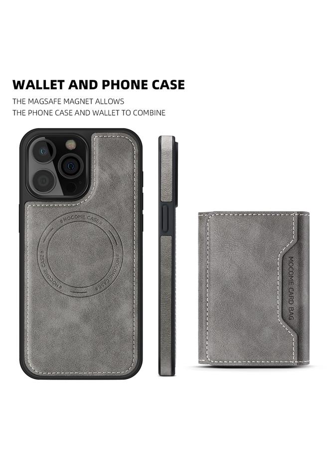 Zaboon Case For iPhone 13 Pro Max Shield Multi-functional MagSafe Card Bag Phone Case - Image 2