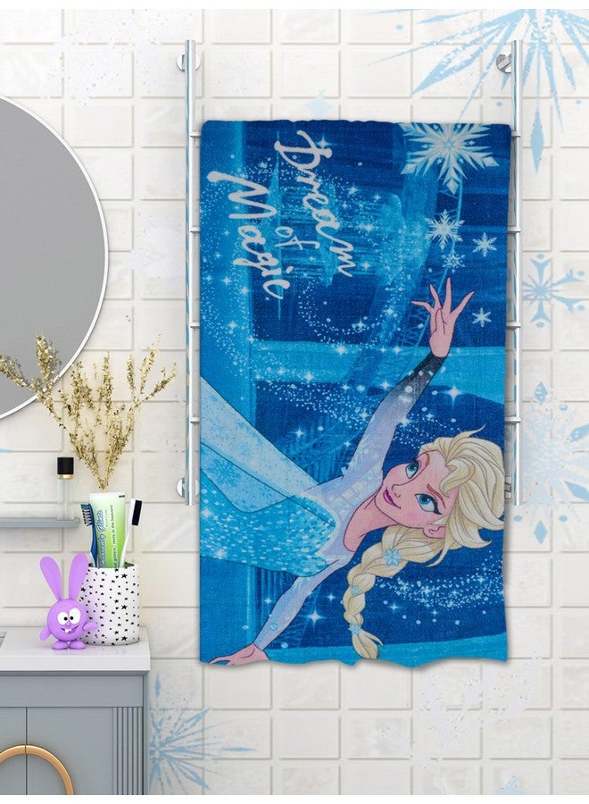 Athom Trendz منشفة حمام أطفال قطنية من أثوم ليفينغ ديزني فروزن 350 جرام لكل متر مربع 60x120 سم - Image 1