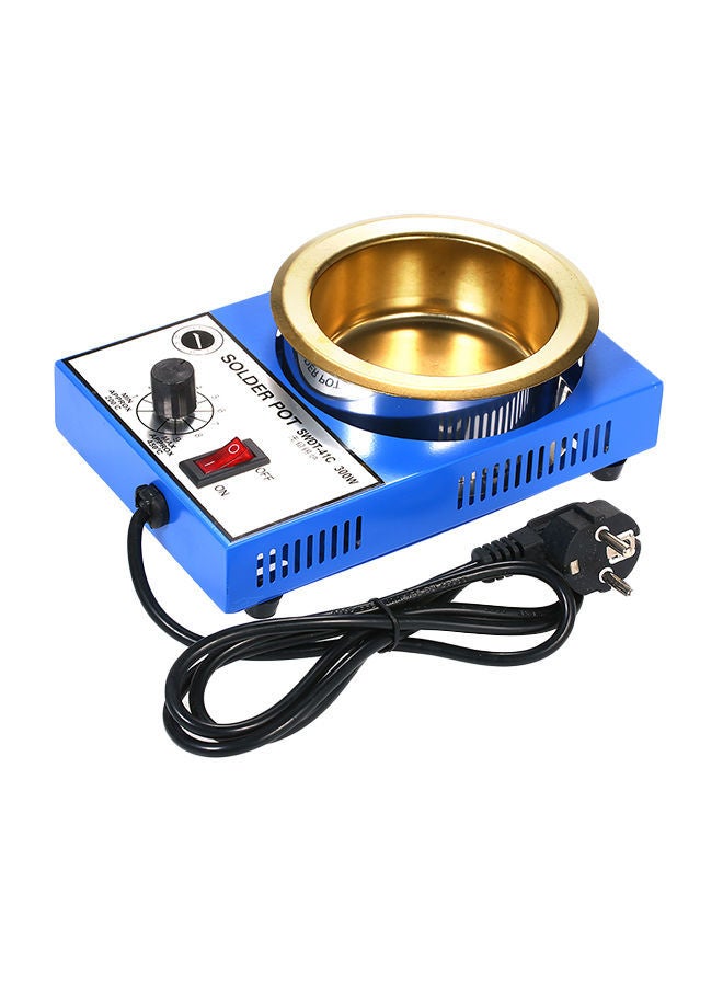 NIBEMINENT Compact Mini Stainless Steel Solder Pot Multicolour 100mm - Image 1