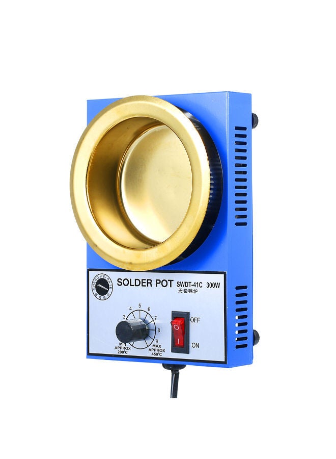 NIBEMINENT Compact Mini Stainless Steel Solder Pot Multicolour 100mm - Image 2