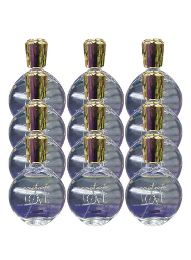 دبيست  12 قطع عطر لوف للنساء 100 مل - Image 1
