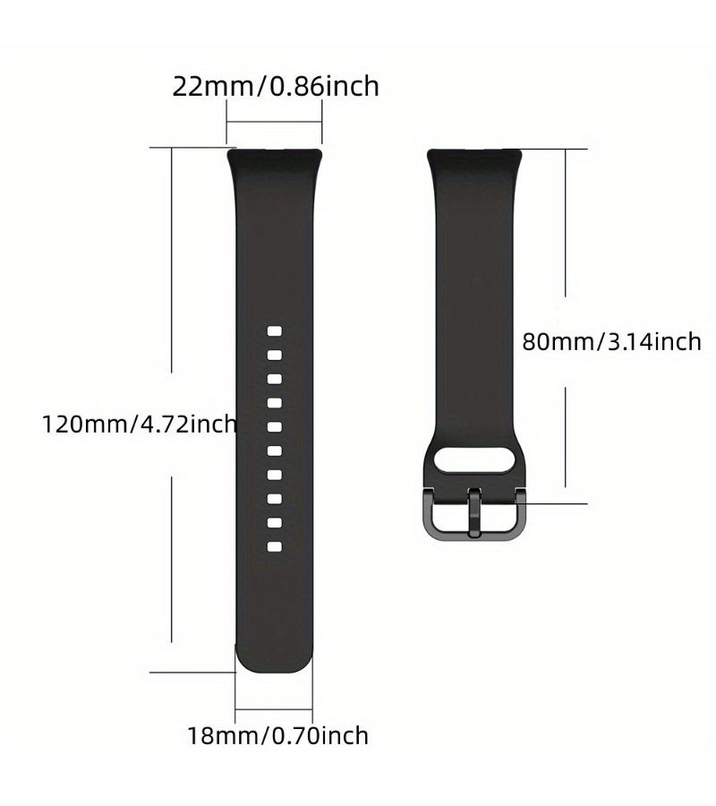 غطاء حماية ناعم وسوار ساعة Sky Blue 2 في 1 لجهاز Samsung Galaxy Fit 3 - Image 2