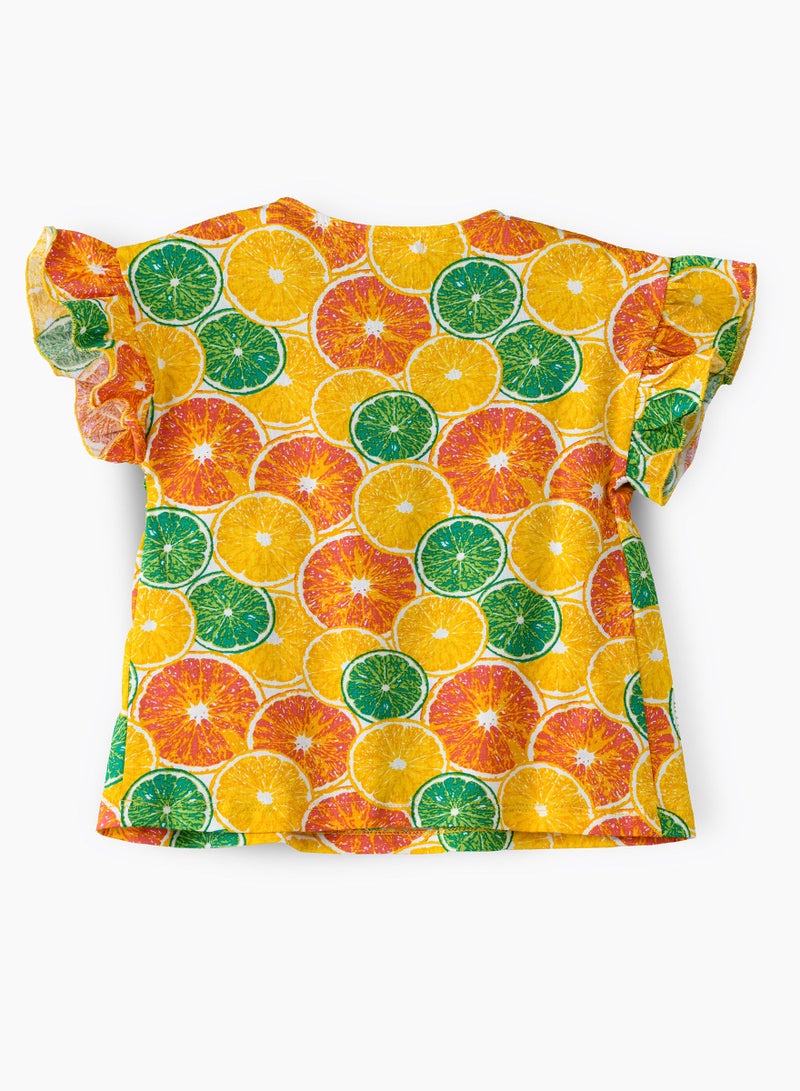 Jelliene Woven aop blouse - Image 2