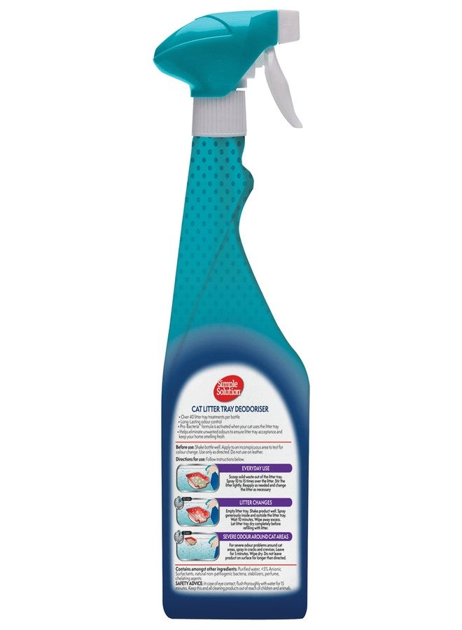 Simple Solution Cat Litter Deodorizer 500ml | Powerful Odor Neutralizer for Cat Litter Boxes | Eliminates Strong Smells & Keeps Litter Fresh Longer | Safe for Multi-Cat Households - Image 2