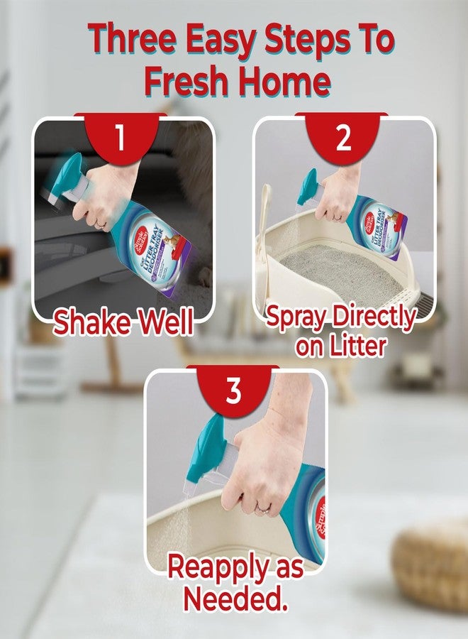 Simple Solution Cat Litter Deodorizer 500ml | Powerful Odor Neutralizer for Cat Litter Boxes | Eliminates Strong Smells & Keeps Litter Fresh Longer | Safe for Multi-Cat Households - Image 5