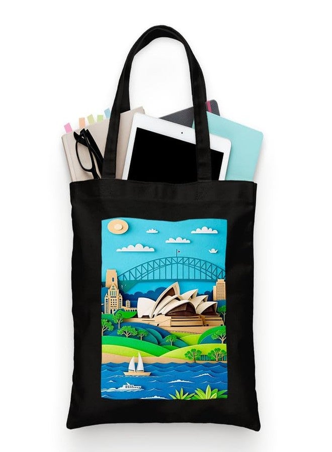 PrintingZone Printed Tote Bag For Women| Women’s Modern Art Printed Canvas Tote - Image 1