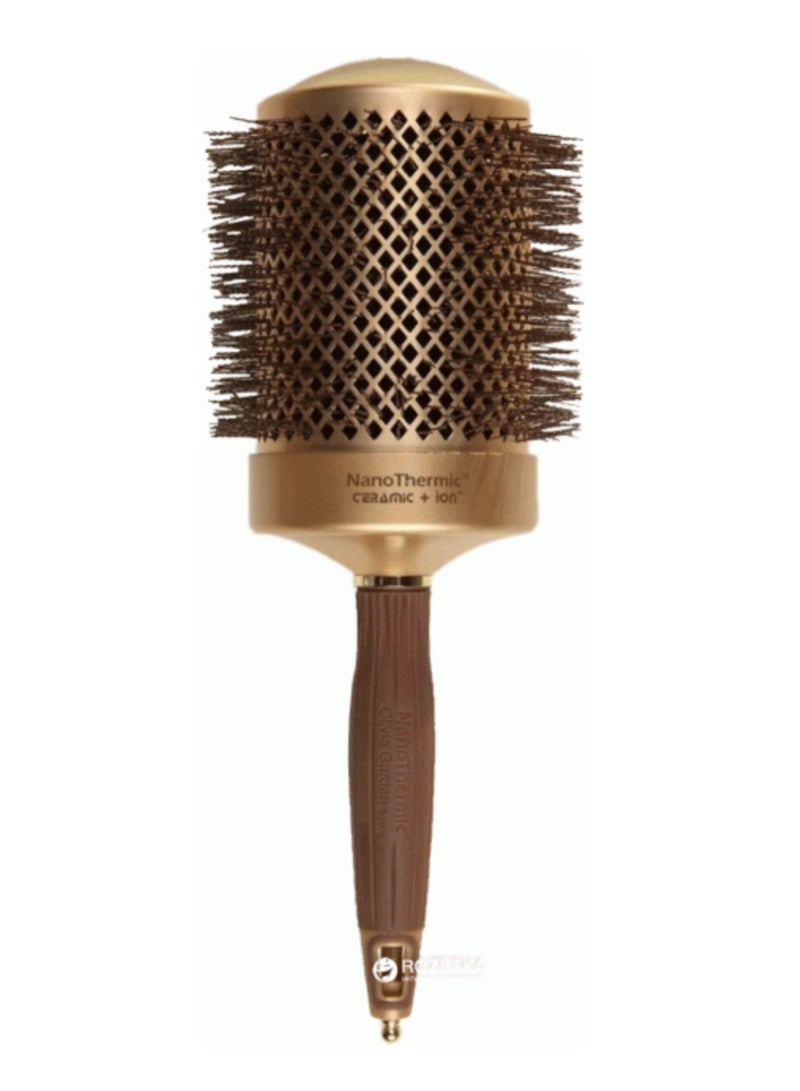 أوليفيا جاردن فرشاة حرارية تحتوي على فتحات كبيرة جدًا تسمح بتدفق هواء أكبر وتقلل من وقت التجفيف