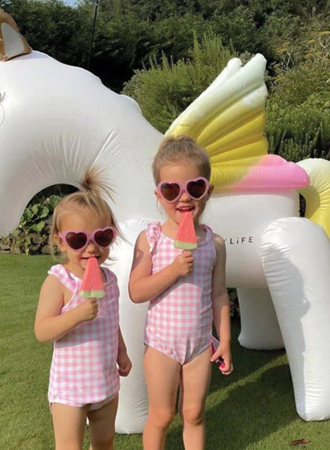 SUNNY LIFE Unicorn Inflatable Sprinkler for Kids | Outdoor Water Toy | Summer Backyard Sprinkler | Magical Garden Sprinkler | Kids Splash Water Play - Image 1