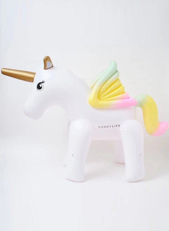 SUNNY LIFE Unicorn Inflatable Sprinkler for Kids | Outdoor Water Toy | Summer Backyard Sprinkler | Magical Garden Sprinkler | Kids Splash Water Play - Image 2