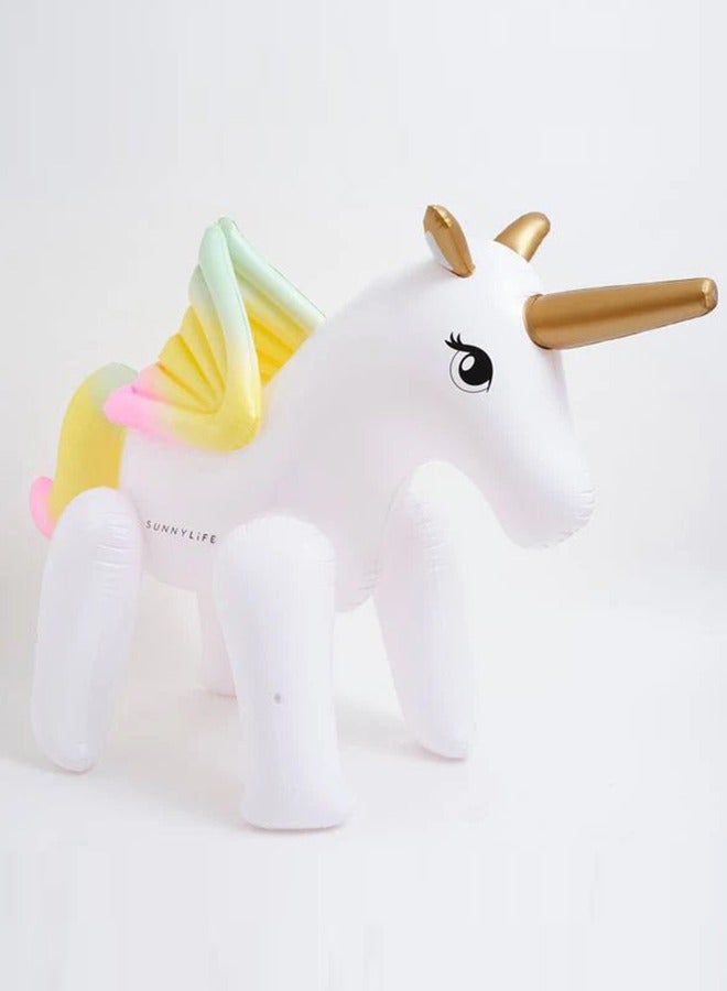 SUNNY LIFE Unicorn Inflatable Sprinkler for Kids | Outdoor Water Toy | Summer Backyard Sprinkler | Magical Garden Sprinkler | Kids Splash Water Play - Image 3