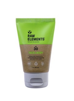 raw elements Face And Body Allnatural Mineral Sunscreen Travel Size 1Oz (1Pack)  - Image 1