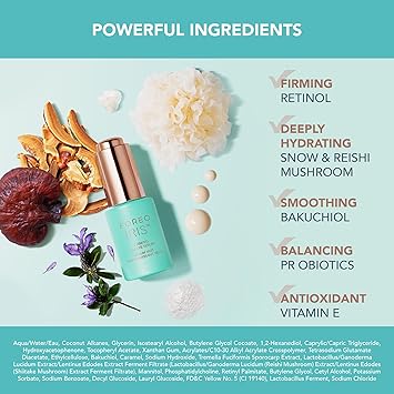 FOREO FOREO IRIS Firming Eye Serum Retinol Serum Mushroom Extract Bakuchiol Eye Cream for Dark Circles and Puffy Eyes Dark Circles Under Eye Treatment Travel size 15ml  - Image 3