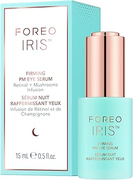FOREO FOREO IRIS Firming Eye Serum Retinol Serum Mushroom Extract Bakuchiol Eye Cream for Dark Circles and Puffy Eyes Dark Circles Under Eye Treatment Travel size 15ml  - Image 2