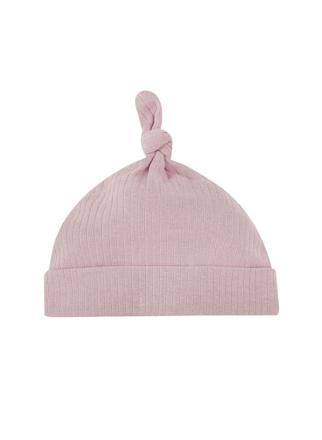 Mothers Choice Baby Ribbed Footed Onesie and Soft Hat Set - Image 2