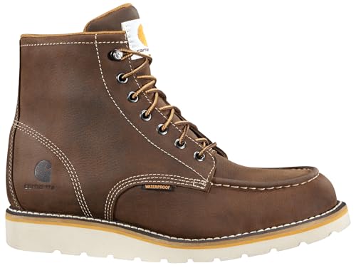 Carhartt Footwear CMW6095 6-Inch Waterproof Wedge Boot - 8 M - Dark Brown - Image 2