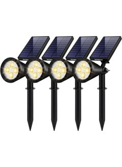 InnoGear Innogear Solar Lights For Outside, Solar Lights Outdoor Waterproof Solar Garden Yard Spot Lights Spotlight Pathway Landscape Lighting Wall Light Auto On/Off  - Image 1