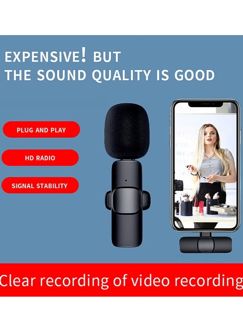 PROMASS 2 Wireless Microphone For iphone Plug And Play Lavalier With Noise Reduction  - Image 3