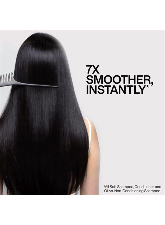 REDKEN شامبو ريدكن أول سوفت | يرطب وينعش بعمق | يوفر نعومة ولمعان مكثف | آمن للشعر المعالج بالألوان | للشعر الجاف أو الهش | مع زيت الأركان - Image 5