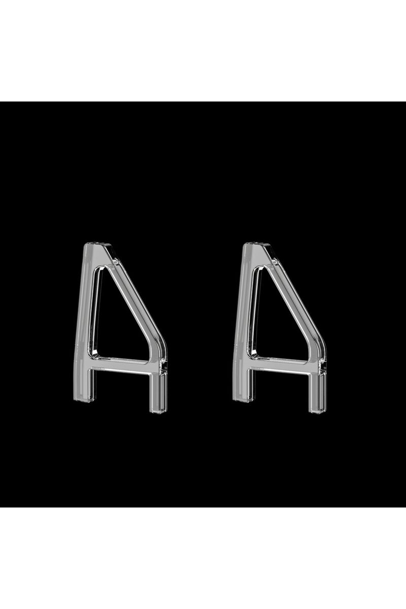 إيروريكس حامل أفقي ثلاثي شفاف مكون من قطعتين لجهاز بلاي ستيشن 5 سليم/بلاي ستيشن 5 برو، دعامة ثابتة لجهاز بلاي ستيشن.