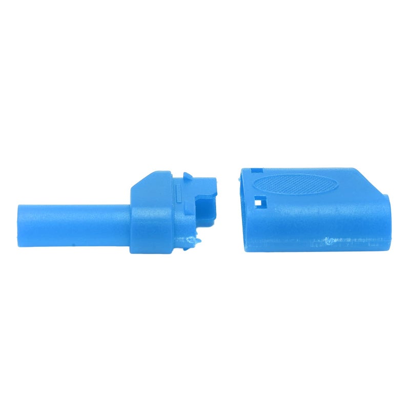 Blue Banana Plug Connectors 4mm Pure Copper Gold Plated Insulated Safety Housing 10pcs - Image 4