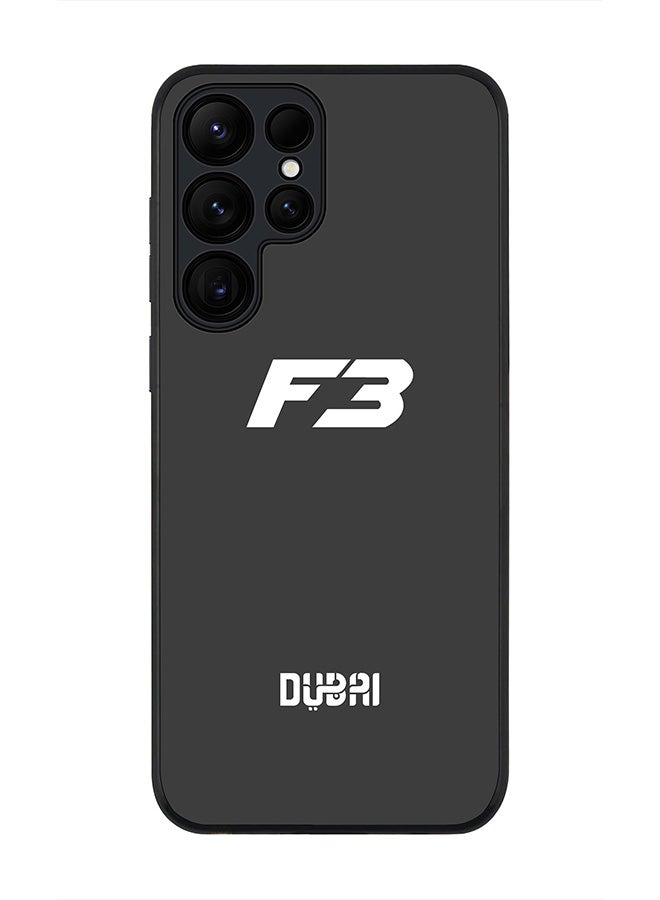 Stylizedd For Samsung Galaxy S25 Ultra 5G Case,Slim fit Camera Protection, Shockproof Thin Phone cover  -  Faz3 Dubai Grey - Image 1