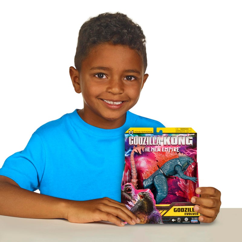 Godzilla غودزيلا × كونغ 6" غودزيلا المتطور (مع شعاع الحرارة) من بلايميتس تويز - Image 3