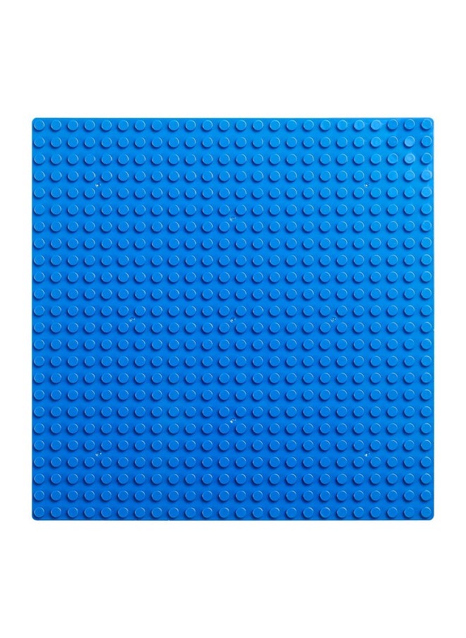 Edu Toys - Edu Toys Base Plate Board 24 x 24 Dots/Pegs for Classic Building Blocks Bricks Compatible with All Brands Classic Blocks (Dark Blue) - Image 1