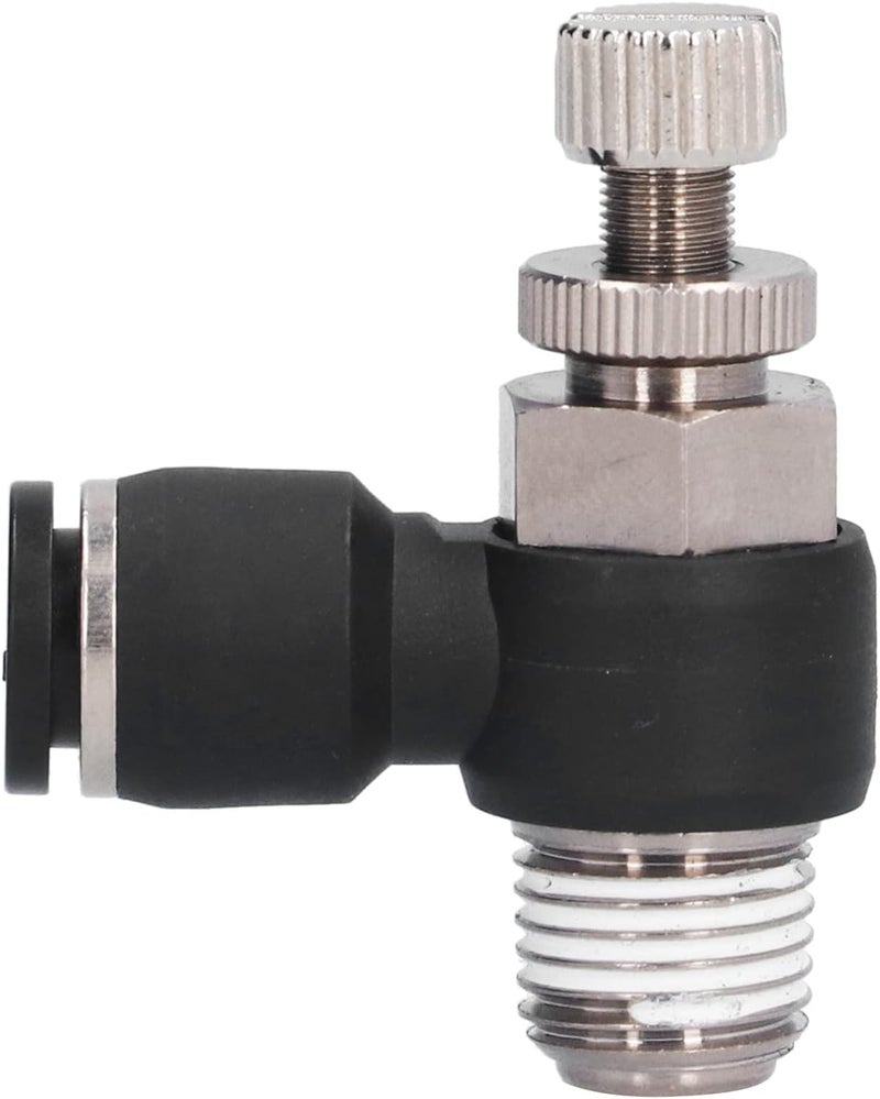 Throttle Valve with PVC Material, Male Thread, 1.0-1.2MPa Pressure Range, 6mm Size - Durable Flow Control, Leak - Seal, Ideal for Automation Equipment (6-03) - Image 4
