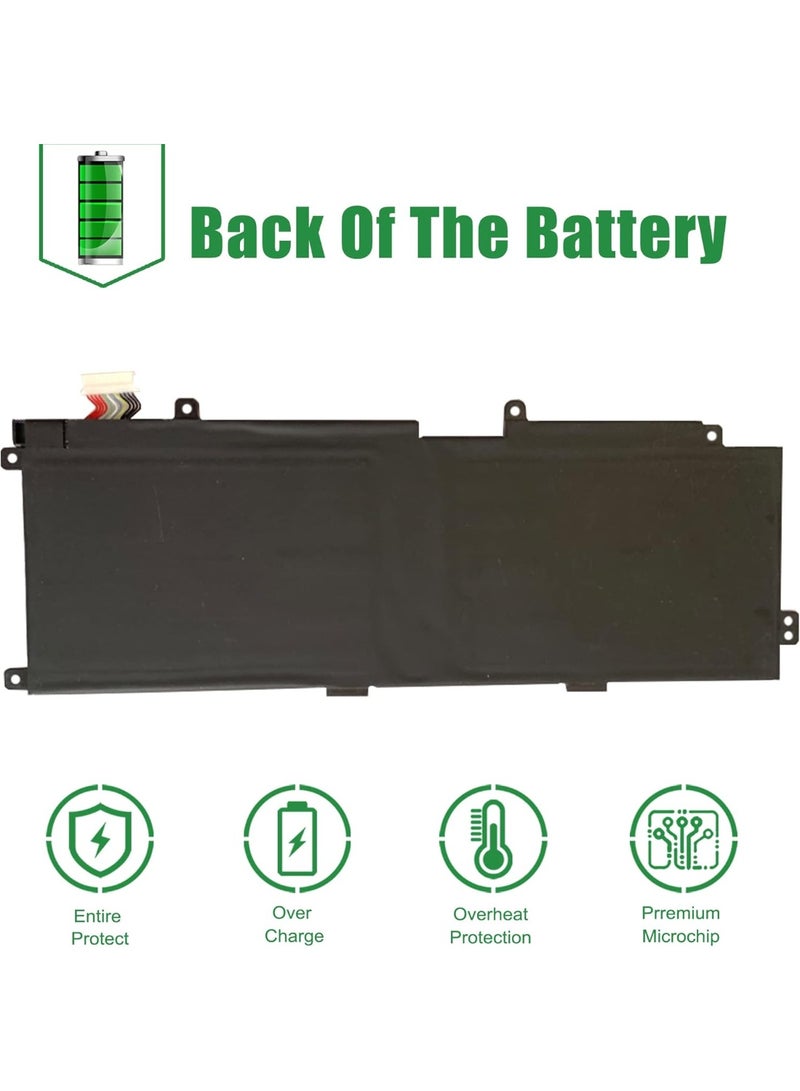 Terabyte MR02XL L46601-005 Laptop Battery Replacement for Hp Elite X2 G4 Series Notebook HSTNN-DB9E L45645-2C1 Black 7.7V 47Wh 5950mAh - Image 5
