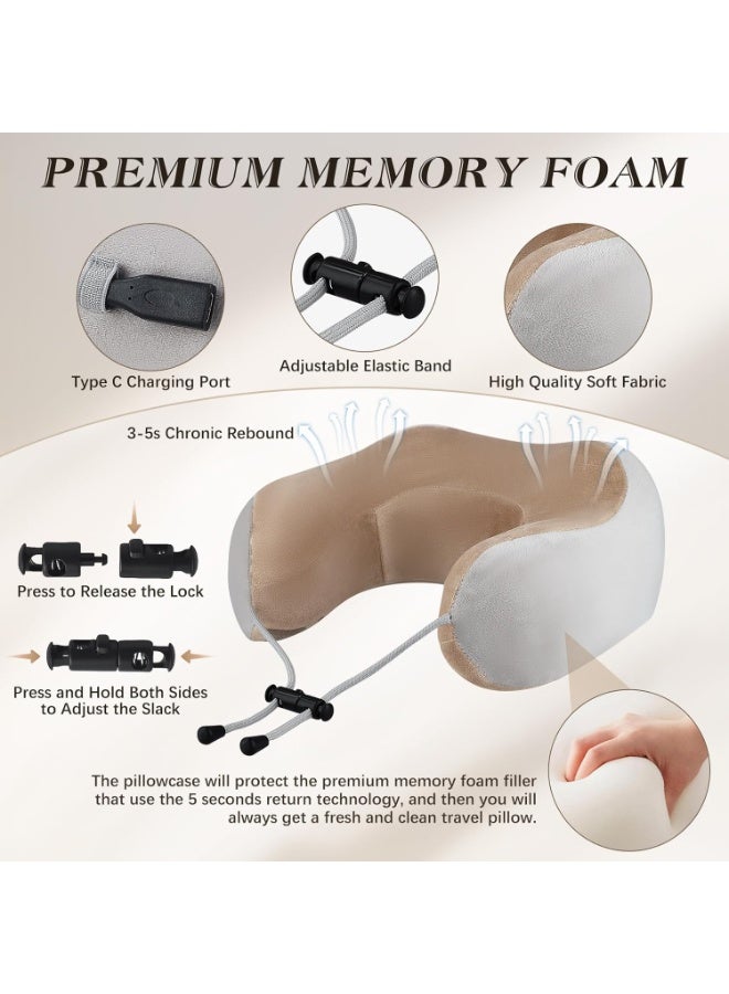 Wireless Electric Neck Massager – Portable U-Shaped Massage Cushion with Kneading Function – High-Precision Pain Relief for Home & Office - Image 5