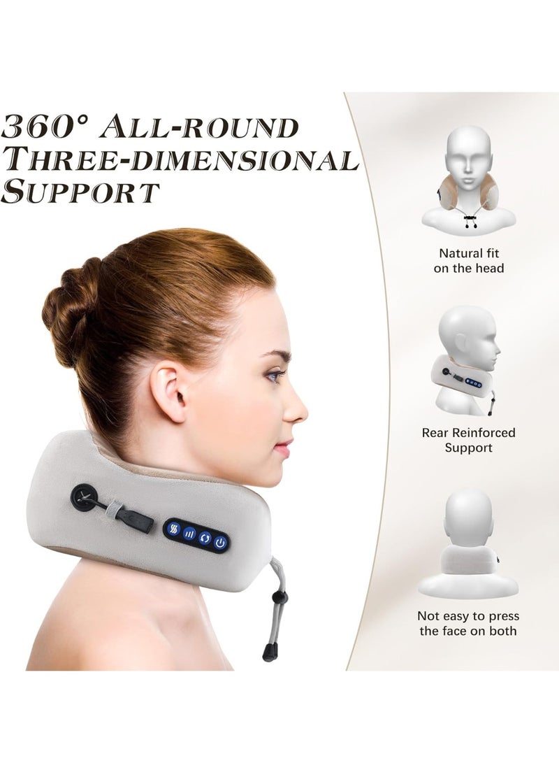 Wireless Electric Neck Massager – Portable U-Shaped Massage Cushion with Kneading Function – High-Precision Pain Relief for Home & Office - Image 3