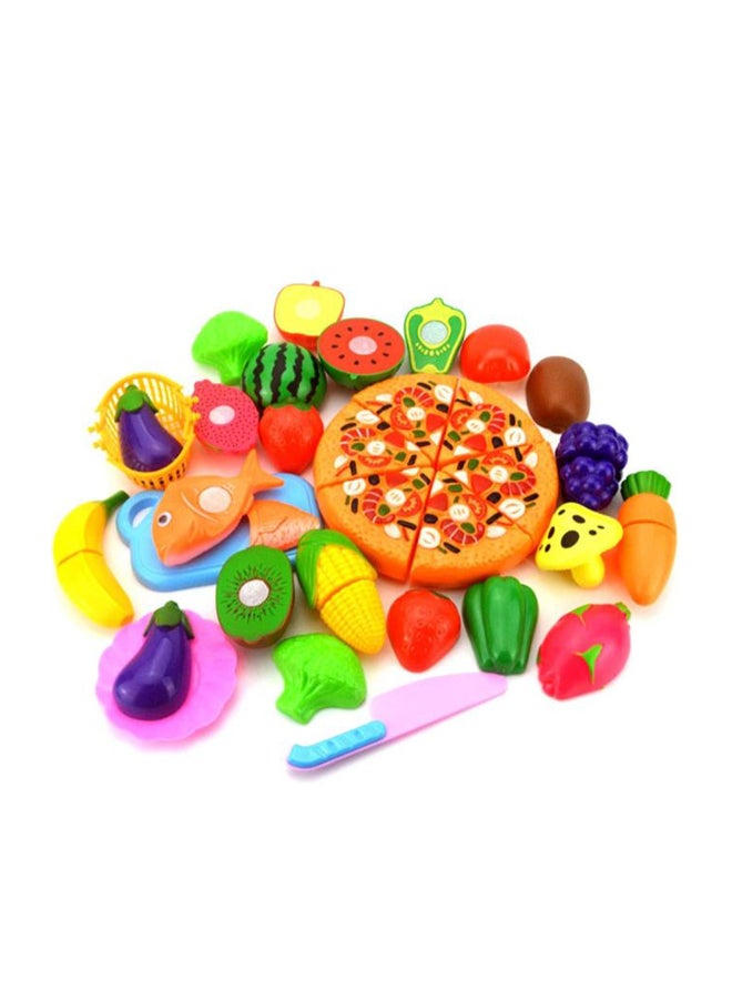 يونيك مجموعة ألعاب المطبخ لتقطيع الفاكهة 20 x 15 x 10سم - Image 2