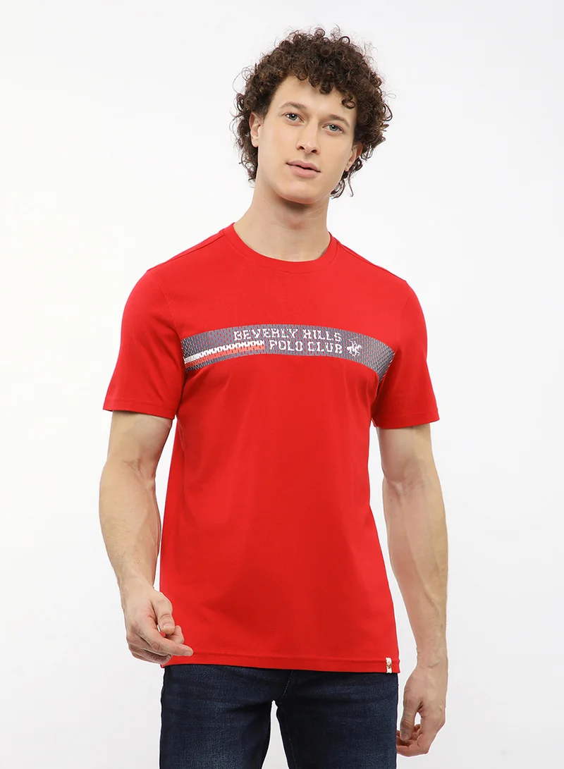 Graphic Crew Neck T-Shirt