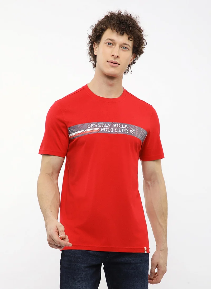 Graphic Crew Neck T-Shirt