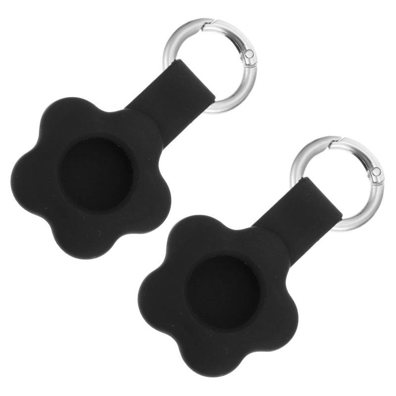 Silicone Case Keychain for Tracking Device 2 Pack Easy to Attach and Remove - Image 2