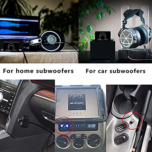 XMSJSIY Universal RCA Level Controller Car Audio Amplifier RCA Audio Adjuster Bass Boost Volume Control Knob and Cable for Car Motorcycle Speakers Home Theater - Image 5