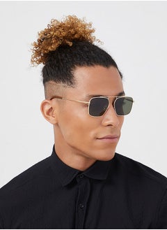 30Sundays ROUX,Men Sunglasses, Rectangle Sunglasses, UV Protection: UV400 (Gold,Green) - pzsku/ZDBCC1F4B0BCB0C1B228CZ/45/_/1691661688/c58d04cd-4610-46c6-b8aa-33d5d3a79bbb