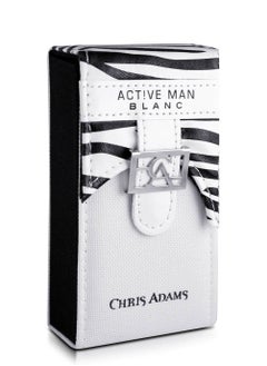 Chris Adams Active Man Blanc Eau De Parfum Pour Homme 100 ML  - Image 2
