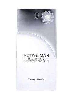 Chris Adams Active Man Blanc Eau De Parfum Pour Homme 100 ML  - Image 3