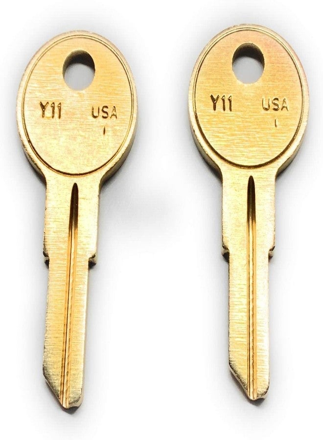 Pair of New Replacemnt Keys for HON File Cabinets and Various Office Furniture with Codes 101E Thru 255E Cut to Code (149E)