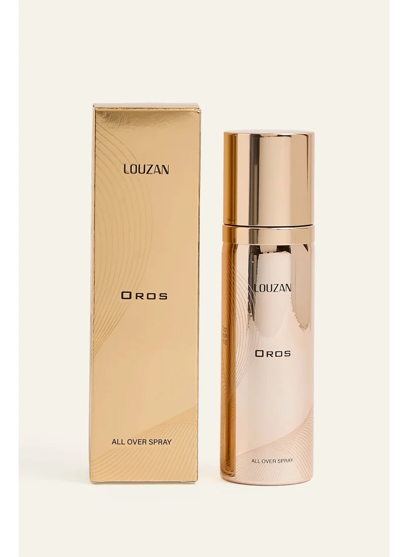 Louzan Louzan Oros All-Over Body Spray 100ml – Brown Sugar, Apple, Jasmine, Iris, Patchouli & Amber for Women & Men