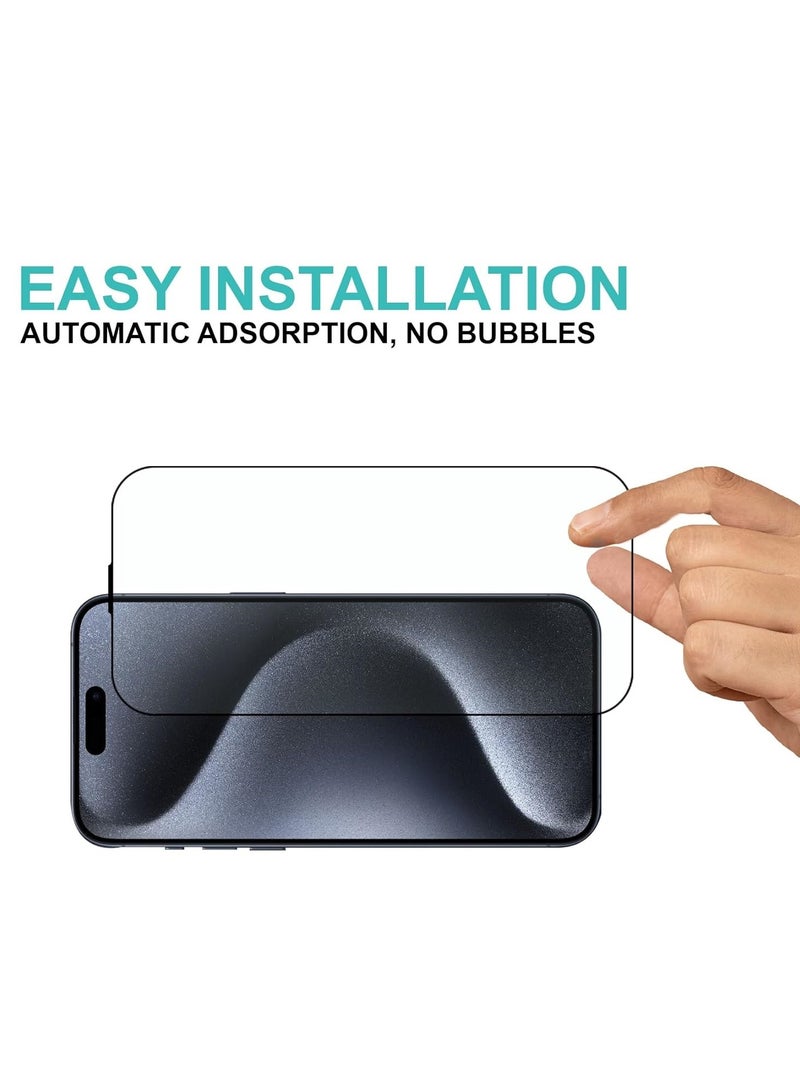Screen Protector for iPhone 16 Pro Max tempered Glass Screen Protector 9H hardness Scratch Resistance iPhone 16 Pro Max edge to edge glass Tempered Glass - Image 4