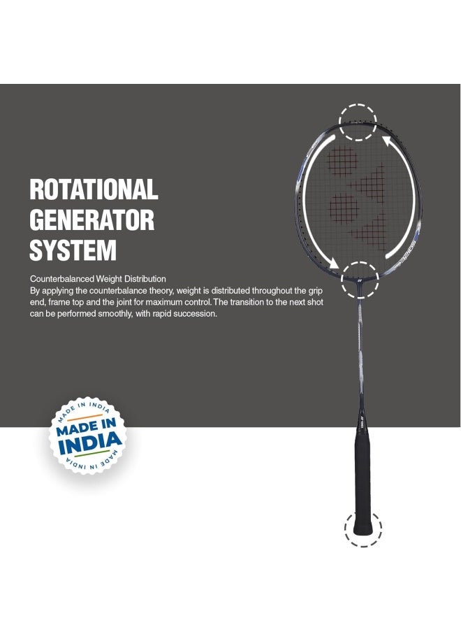 Yonex - Badminton Racquet Astrox Attack 9 Gun Metal Grey G4 4U(Made in India) - Image 1