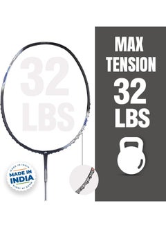 Yonex Badminton Racquet Astrox Attack 9 Gun Metal Grey G4 4U(Made in India)  - Image 2