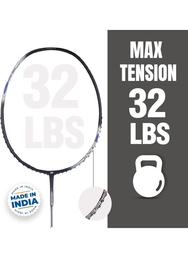Yonex - Badminton Racquet Astrox Attack 9 Gun Metal Grey G4 4U(Made in India) - Image 1