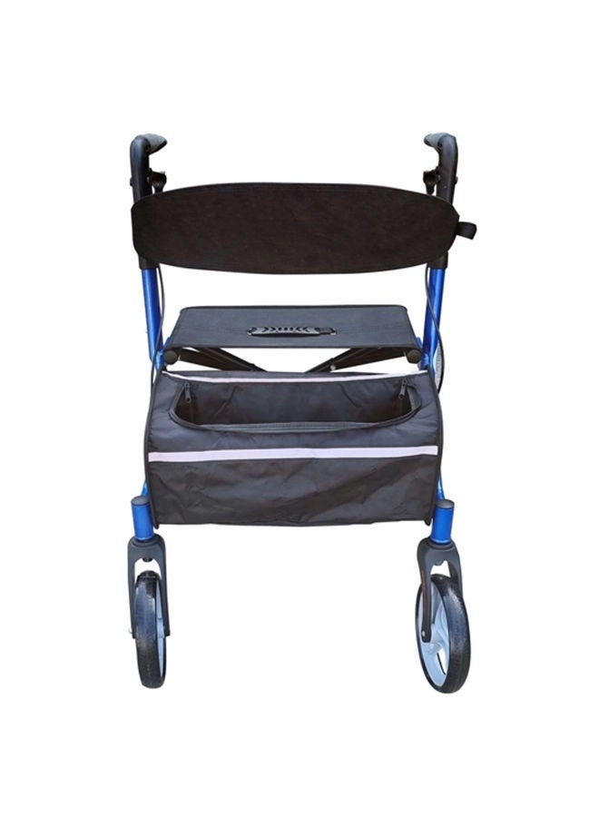 Gilani Mobility 4-wheel lightweight Rollator with wide seat Aluminum walking and aged care approved - Image 3
