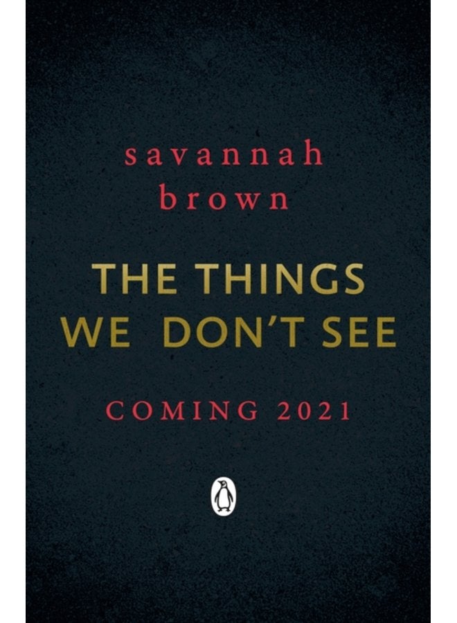 The Things We Don t See - Paperback